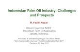 lndonesian Palm Oil lndustry: Challenges and Prospects...Indonesia is the Largest Palm Oil Producer •Indonesia is the largest CPO producer, reaching about 23.5 million tosn in 2011