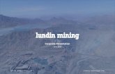 Corporate Presentation - Lundin Mining...Corporate Presentation June 2020 TSX: LUN Nasdaq Stockholm: LUMI Candelaria, Atacama Region, Chile. Cautionary Statements 2 Caution Regarding