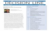 DECISION A News Publication of the Decision Sciences ...byh151/DecLine2017MayIssueRe.pdf · DECISION A News Publication of the Decision Sciences InstituteLINE. Vol. 48, No. 3 May