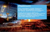 Platinum · vehicles, and in jewellery. These uses are responsible for 70% of net total platinum consumption. Platinum, however, also has an enormous range of lesser known applications,