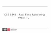 CSE 5542 - Real Time Rendering !!! Week 10web.cse.ohio-state.edu/~machiraju.1/teaching/CSE...Scan-Line Algorithm! Combine shading and hsr through scan line algorithm! scan line i:
