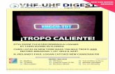 NEW VUD EDITOR NEEDED · 04 TV News 15 FM Facilities ¡TROPO CALIENTE! 20 FM News 27 Coast to Coast TV DX ... NEW VUD EDITOR NEEDED. THE VHF-UHF DIGEST IS THE OFFICIAL PUBLICATION