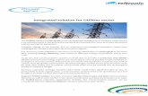Integrated solution for Utilities sector€¦ · systems capacity. Efficient and distributed maintenance. Technology with capacity for growth For future network expansion, integration