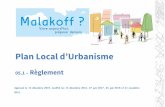 Plan Local d’Urbanisme - Malakoff...VILLE DE MALAKOFF – PLAN LOCAL D’URBANISME – REGLEMENT NOVEMBRE 2019 - 3 ARTICLE UC.1 : OCCUPATIONS ET UTILISATIONS DU SOL INTERDITES 50