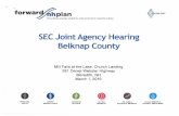 SEC Joint Agency Hearing Belknap County - New Hampshire · 3/1/2016  · - 2,600 construction jobs - North Country Job Creation Fund - $2.2 billion increase in NH GDP - Carbon emissions