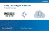 Deep Learning in MATLAB - MathWorks · network architecture –Invested 15 years in code generation AlexNet ResNet-50 VGG-16 TensorFlow MATLAB MXNet GPU Coder Images/Sec Using CUDA