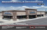 Brident Dental & Orthodontics...Single Tenant Corporate NNN Lease Brident Dental & Orthodontics $3,100,000 6.25% CAP Rate | $194,040 NOI Blake D. Federinko Blake@MAJCRE.com 360.823.5111Year