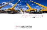 MOBILE SOLUTIONS - Reggiana Riduttori · MOBILE . SOLUTIONS. RELIABILITY. 100% MANUFACTURED IN ITALY ATEX CERTIFIED. READY TO RUN ELECTRIC With over 40 years of engineering experience,