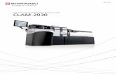 CLAM-2030 · 2019-04-04 · CLAM-2030 Features 1 Automates All Process Steps, from Pretreating to Measuring Blood, Urine, Serum and Plasma Samples • Enables seamless analysis and