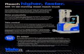 Reach higher, faster. - Constant Contact · MR 14-25 moving mast reach truck Reachhigher, faster. Are you looking for a solution to help your operations reach higher, faster? With