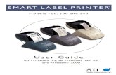 Models 100, 200 and 240 - Labels Direct, Inc.1-2 Smart Label Printer Models 100, 200 and 240 About Your Smart Label Printer The Smart Label Printer® is the best way to instantly print