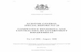 AUDITOR-GENERAL SPECIAL REPORT NO 29 COMPETITIVE … · 2018-02-14 · 1999 (No. 7 1999 PARLIAMENT OF TASMANIA AUDITOR-GENERAL SPECIAL REPORT NO 29 COMPETITIVE TENDERING AND CONTRACTING