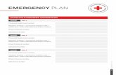 BROCHURE 14PAGES EMERGENCY PLAN TEMPLATE 8.5X11 FINAL · 5 EMERGENCY PLAN MEDICAL INFORMATION For each household member, you are encouraged to: • Attach copies of health cards to