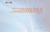 Operating experience of low grade fuels in …...IEA Clean Coal Centre– Operating experience of low grade fuels in circulating fluidised bed combustion (CFBC) boilers 3 Preface This