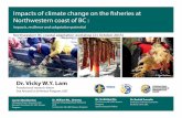Impacts of climate change on the sheries at Northwestern ......Case studies 1! Pacific herring and herring spawn-on-kelp fisheries ... competition between fishers; Stocks likely to