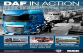 DAF IN ACTION · DAF presents limited 90th Anniversary Edition The Anniversary Edition is limited to 250 vehicles. Each truck is numbered and the unique number can be found both in