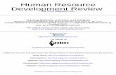 Human Resource Development Review - SAGE Publications Inc Human... · 2019-12-17 · 12 Human Resource Development Review 13(1) advantage available to an organization in the 21st