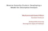 Reverse Sonority Clusters: Developing a Model for ...cle.org.pk/clt16/Presentations/Reverse Sonority... · Muhammad Kamal Khan Assistant Professor Shaheed BB University Sheringal