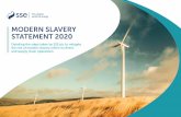 MODERN SLAVERY STATEMENT 2020 · Slavery Statement in 2016, SSE has aimed to be increasingly transparent about its approach to modern slavery whilst also ensuring this approach continues