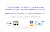 Local Similarity Scaling in the Nocturnal Boundary Layer ...bib.irb.hr/datoteka/824146.11B2_Karmen_Babic.pdf · Local Similarity Scaling in the Nocturnal Boundary Layer over Heterogeneous