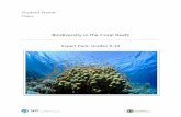 Biodiversity in the Coral Reefs - Amazon Web Services...knowledge of coral reefs is necessary for access. Students learn, briefly, why the coral reefs are so important to humans and
