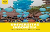 PROGRAM - Universitas Indonesia · with entirely the class in Bahasa Indonesia. Motivation statement Health certificate Additional document: SAT (sat.collegeboard.org) strongly recommended