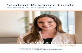 Student Resource Guide - Pepperdine University · 2016-09-06 · Student Resource Guide September 6, 2016–August 4, 2017. Table of Contents ... seamless transition from the classroom