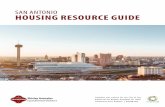SAN ANTONIO HOUSING RESOURCE GUIDE€¦ · AACOG Alamo Service Connection Provides information and referrals to services for seniors, veterans, people with disabilities, and their