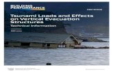 Tsunami loads and effects on vertical evacuation structures · tsunami vertical evacuation structures are a last-resort safety refuge for people in inundation zones. Timely evacuation