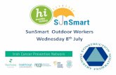 SunSmart Outdoor Workers Wednesday 8 July · 2020-07-14 · Questions and Answers . Dr. Barbara McGrogan ... Annual average number of melanoma and non-melanoma skin cancer (NMSC)