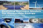 BUSINESS ENERGY: 2014 INDUSTRY REVIEWassets.fiercemarkets.net/public/sites/energy/reports/acore2014report… · EVOLVING BUSINESS MODELS FOR RENEWABLE ENERGY: 2014 INDUSTRY REVIEW