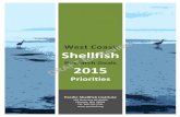 Shellfish West Coast Review - Washington Sea Grant · 2017-03-17 · Establish hatchery, nursery and grow-out techniques for shellfish species with current or emerging potential for