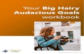 Your Big Hairy Audacious Goals workbook - Lifestyle Tribe · Big Hairy Audacious Goal By having a BIG goal you need to give a consistent commitment to your life goals. These are bigger