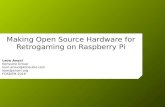 Making Open Source Hardware for Retrogaming on Raspberry Pi€¦ · FOSDEM 2019, Making Open Source Hardware for Retrogaming on Raspberry Pi, Leon Anavi Ingredients for a retro gamepad