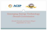 Emerging Energy Technology Denali Commission€¦ · Emerging Energy Technology Denali Commission Denali Daniels and Jason Meyer September 27, 2011 . Denali Commission Energy Program