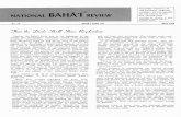 PUBLISHED MONTHLY BY THE NATIONAL SPIRITUAL ASSEMBLY …bahai/diglib/Periodicals/NBR/019.pdf · 2014-01-28 · PUBLISHED MONTHLY BY THE NATIONAL SPIRITUAL ASSEMBLY OF THE BAHA'I'S