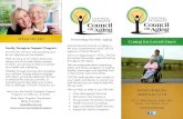 What We Do Promoting Healthy Aging Caring for Loved Ones · Caring for Loved Ones. Providing support and care for aging relatives is important work, but it can be difficult, too.
