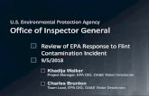 U.S. Environmental Protection Agency Office of Inspector General … Presentation on... · Khadija Walker Project Manager, EPA OIG, OA&E Water Directorate Charles Brunton Team Lead,