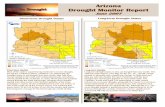 June 2007 Drought Monitor Report - GAL · at Lake Mead decreased very slightly, while those at Lake Powell increased by about 4 percent of capacity level. According to Tom Ryan of