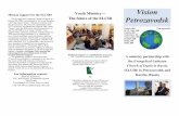 Vision Petrozavodsk Brochure revised 10-3-18€¦ · Petrozavodsk congregation, i.e., Vision Petrozavodsk are available – contact Paul Anderson (218-728-5853; panderso@d.umn.edu)