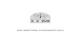 PGP ABM FINAL PLACEMENTSiimahd.ernet.in/iprs/gallery/PGPABM_Placementreport_11.pdf · PGP‐ABM 2011 Final Placements Report Page 4 Overview of PGPABM Final Placements The Post Graduate