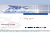 DenizBank Economic Update2 Economy (I) DenizBank Economic Update October 2016 by 2.2%. indicating a lack of expansion in economic activity in the manufacturing sector. th tion Industrial
