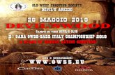 DEVIL'SWOOD · 2019-03-10 · • Match director: Massimo Cocchi, alias Magician 335.5609801 • R.O. a cura OWSS-SASS Italia • Dati gara: 5 stages di Cowboy Action Shooting. •