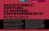 ACCESSIBLE VIRTUAL LEARNING ENVIRONMENTS · 2 Accessible Virtual Learning Environments September 2018 This report follows an inquiry co-chaired by Seema Malhotra MP and Lord Holmes