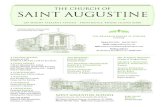 THE CHURCH OF SAINT AUGUSTINE · 8/2/2020  · 8:00 AM - 11th Anniversary James A. Mancini, IV Vigil - Nineteenth Sunday in Ordinary Time 5:00 PM - 11th Anniversary - Rose Rioles