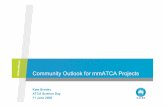 Community Outlook for mmATCA Projects · 12mm & Wide Field Key Science • Contribution from J. Urqhart and M. Thompson Future Projects: - 12-mm ATCA and Mopra molecular study to