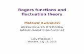 Rogers functions and ﬂuctuation theorybcc.impan.pl/13Levy/uploads/talks/75bdf4aafdc4f09f... · Rogers’s theorem Results Rogers functions Wiener–Hopf Extensions Rogers’s theorem