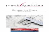Projectivity Solutions - Conquering Chaos ver 35 · Conquering Chaos: Leadership Mindset and Skills Introduction Leaders have a principle responsibility to be in service to teammates,