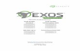 7E8 SATA Product Manual · 2020-06-04 · Seagate Exos 7E8 SATA Product Manual, Rev. J 6 2.0 Drive specifications Unless otherwise noted, all spec ifications are measured under a