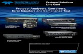 Universal Serial Bus (USB) Protocol Analyzers, Exercisers ... · adherence to the protocol-oriented sections ofthe PCI Express 2.0 specification. The Teledyne LeCroy Protocol Test